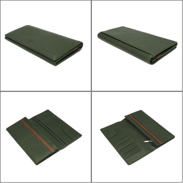 サイフ財布長財布束入れメンズ牛革ブランドCrocodileクロコダイル6CM081カード入れLWG認証レザー化粧箱入りギフトプレゼントお祝い