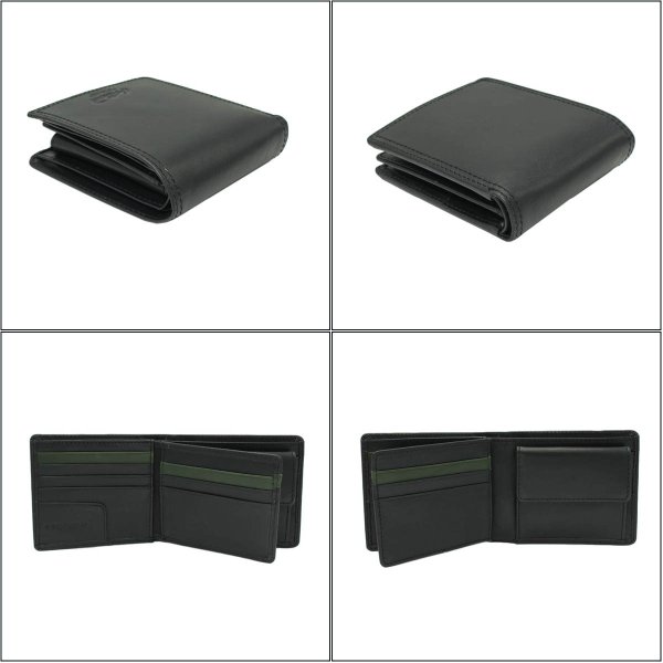 サイフ財布ベロ付き2つ折りメンズ牛革ブランドCrocodileクロコダイルNo:6CM083小銭カード入れLWG認証レザー化粧箱入りギフトプレゼントお祝い