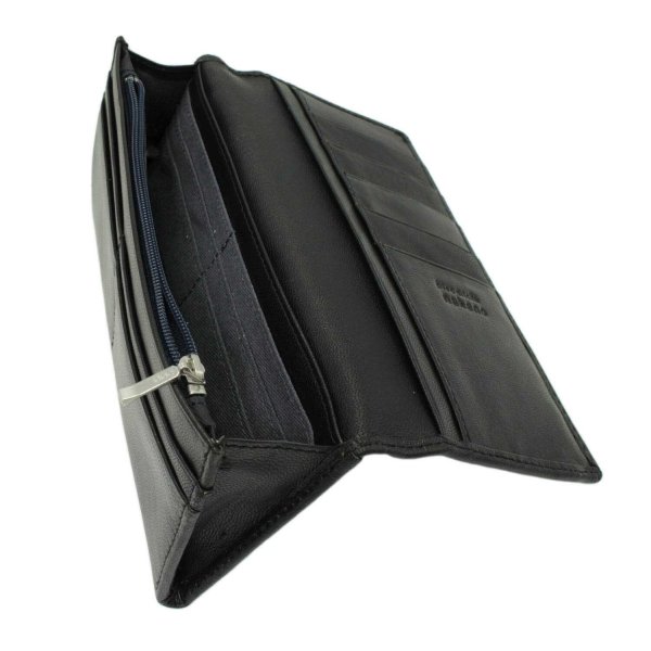 サイフ財布長財布束入れメンズ本革ブランドhiromichinakanoヒロミチナカノNo:6HN751カード入れスリムソフトゴートレザー化粧箱入りギフトプレゼントお祝い