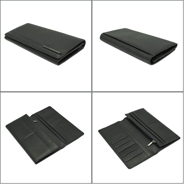 サイフ財布長財布束入れメンズ本革ブランドhiromichinakanoヒロミチナカノNo:6HN751カード入れスリムソフトゴートレザー化粧箱入りギフトプレゼントお祝い