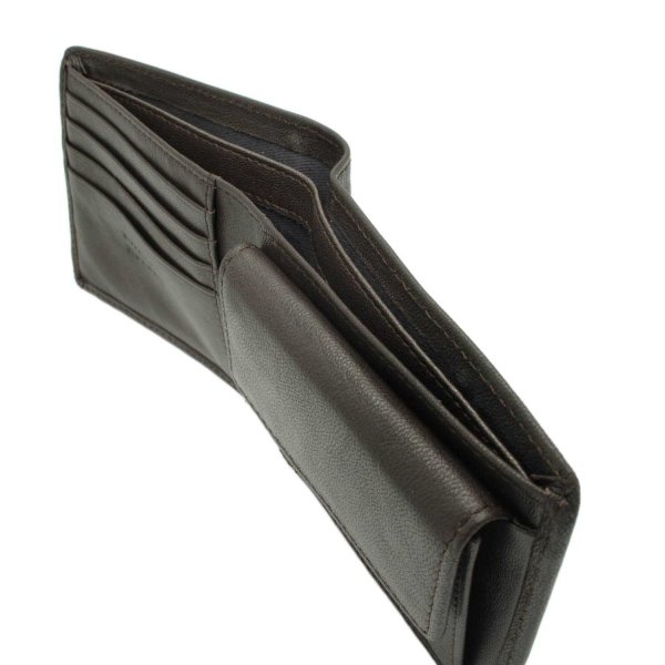 サイフ財布2つ折り札入れメンズ本革ブランドhiromichinakanoヒロミチナカノNo:6HN752小銭入れスリムソフトゴートレザー化粧箱入りギフトプレゼントお祝い