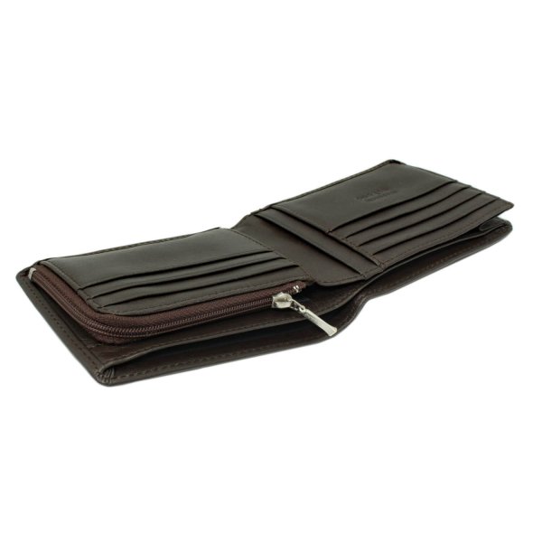 サイフ財布2つ折り札入れメンズ本革ブランドhiromichinakanoヒロミチナカノ6HN753カード入れスリムソフトゴートレザー化粧箱入りギフトプレゼントお祝い