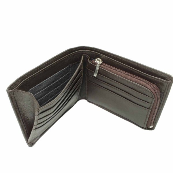 サイフ財布2つ折り札入れメンズ本革ブランドhiromichinakanoヒロミチナカノ6HN753カード入れスリムソフトゴートレザー化粧箱入りギフトプレゼントお祝い