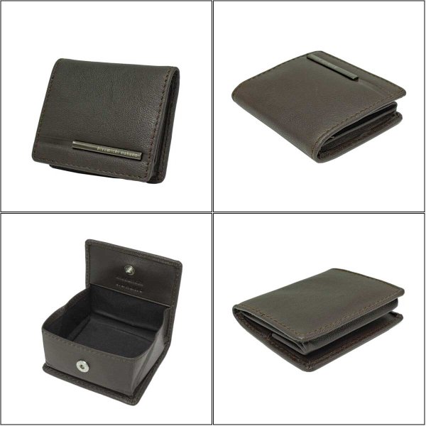 小銭入れサイフBOX型ケース大開き本革ブランドhiromichinakanoヒロミチナカノ6HN754スリムソフトゴートレザー化粧箱入りギフトプレゼントお祝い