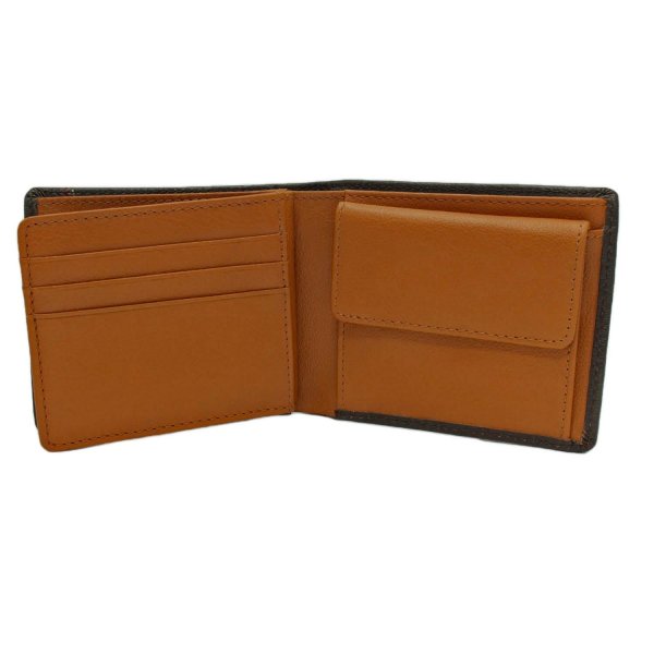 サイフ財布2つ折りスケルトンベロ付き札入れメンズ牛革ブランドBEVERLYHILLSPOLOCLUBNo:61B403カード小銭入れサイドステッチ化粧箱入りギフトプレゼントお祝い