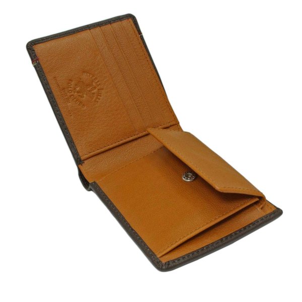 サイフ財布2つ折り札入れメンズ牛革ブランドBEVERLYHILLSPOLOCLUB61B402小銭入れサイドステッチ化粧箱入りギフトプレゼントお祝い