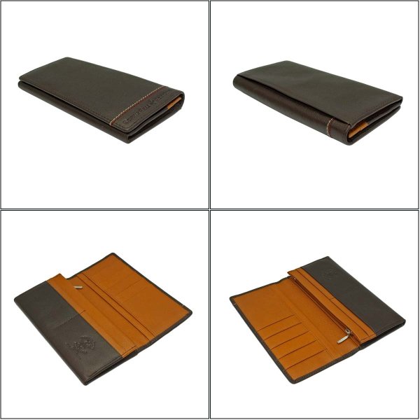 サイフ財布長財布束入れメンズ牛革ブランドBEVERLYHILLSPOLOCLUB61B401カード入れスリムサイドステッチ化粧箱入りギフトプレゼントお祝い