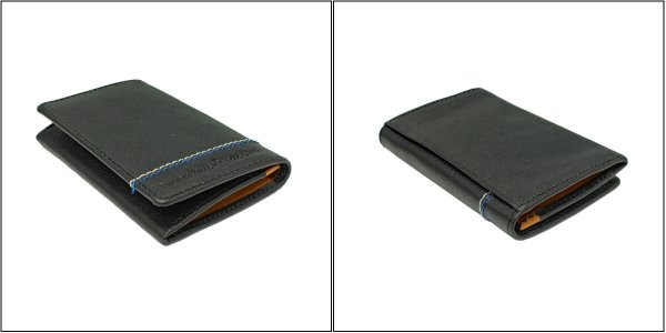 名刺入れネームカードケースカード入れメンズ牛革ブランドBEVERLYHILLSPOLOCLUB61B405カードサイドステッチ化粧箱入りギフトプレゼントお祝い