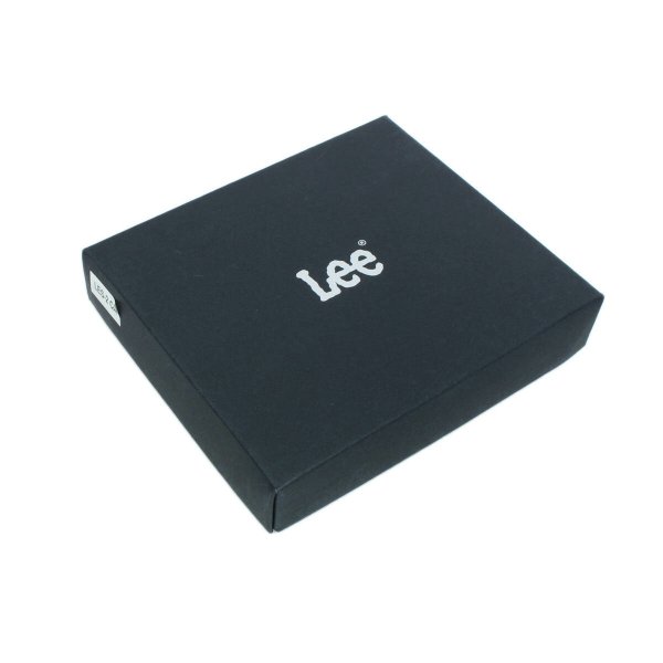 サイフ二つ折り財布本革ブランドLee[リー]LES-2山羊革ゴートレザーカードポケット小銭入れ付きレザーウォレットギフトプレゼント