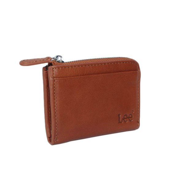 サイフパスケース付き小銭入れ本革ブランドLee[リー]LES-3ゴートレザー山羊革L字ファスナー式財布ギフトプレゼント