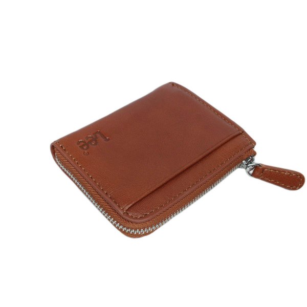 サイフパスケース付き小銭入れ本革ブランドLee[リー]LES-3ゴートレザー山羊革L字ファスナー式財布ギフトプレゼント