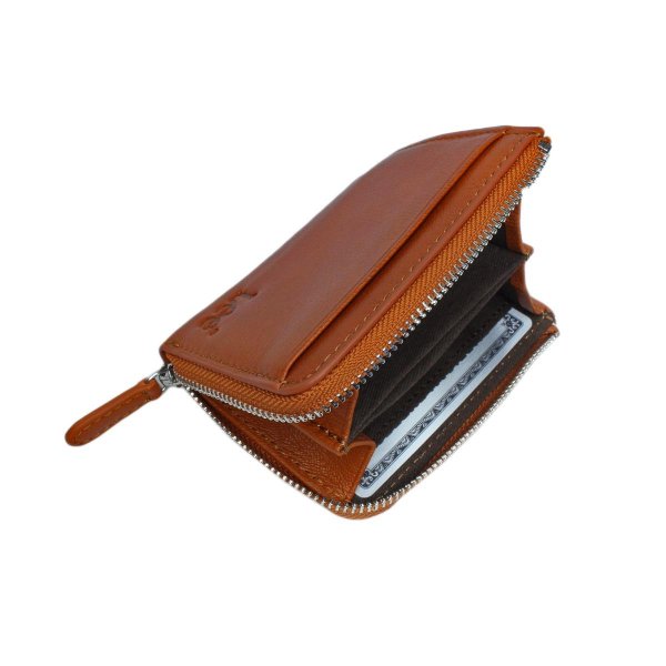 サイフパスケース付き小銭入れ本革ブランドLee[リー]LES-3ゴートレザー山羊革L字ファスナー式財布ギフトプレゼント