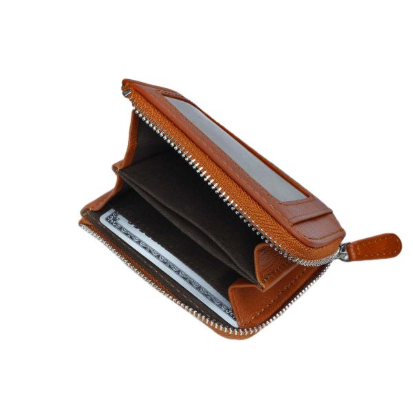 サイフパスケース付き小銭入れ本革ブランドLee[リー]LES-3ゴートレザー山羊革L字ファスナー式財布ギフトプレゼント